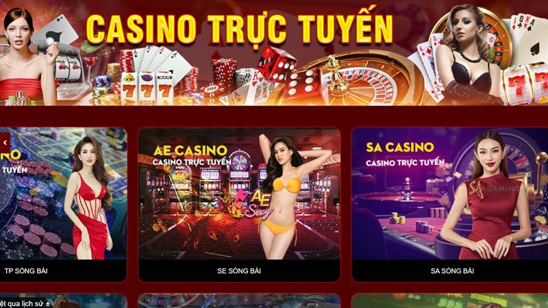 Casino livestream cùng dealer chuyên nghiệp